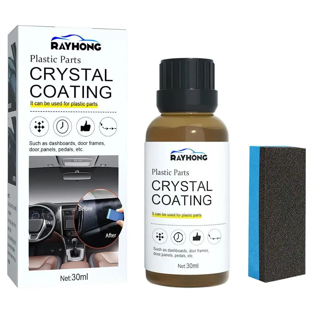 Plastic Restorer & Crystal Coating for Car Interiors and Exteriors