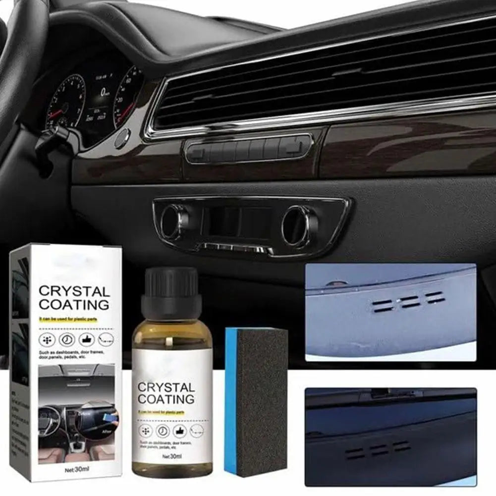 Plastic Restorer & Crystal Coating for Car Interiors and Exteriors