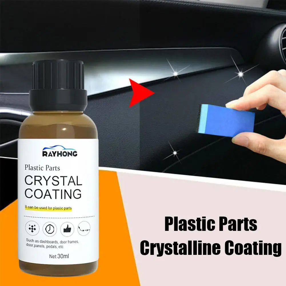 Plastic Restorer & Crystal Coating for Car Interiors and Exteriors